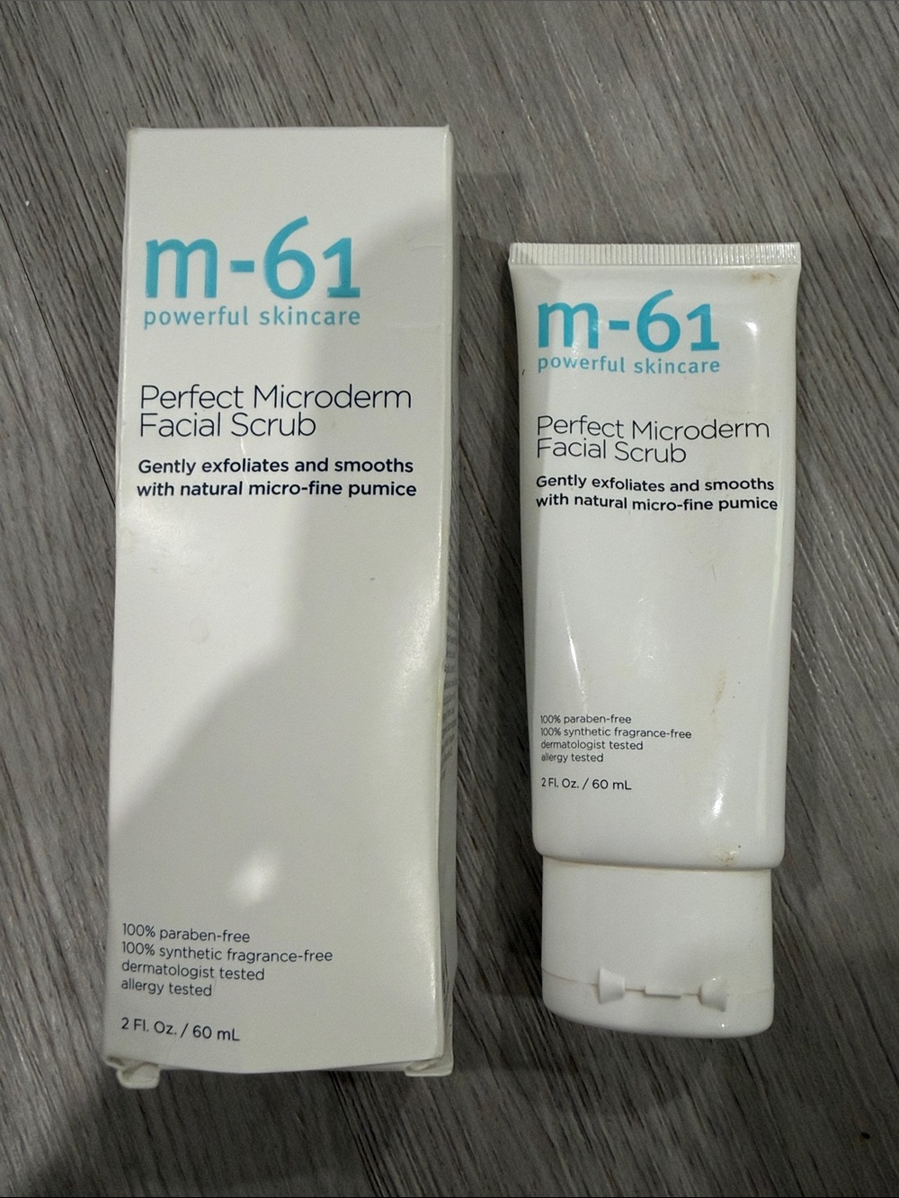 M-61 Perfect Microderm Facial Scrub - USED!